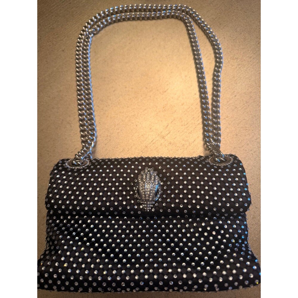 KENSINGTON MINI CRYSTAL MESH SHOULDER BAG